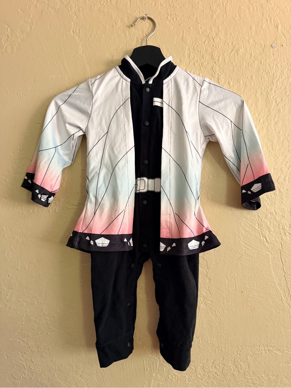 Shinobu Kocho-inspired cosplay costume from the anime Demon Slayer